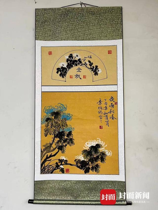 1岁烧坏脑子 他痴迷绘画60年