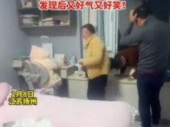 11岁小孩姐造假人逃避背书 引起网友热议！