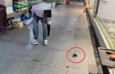 顾客买鱼不杀遭扔秤砣 商贩被行拘