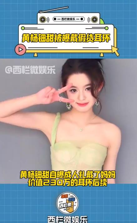 黄杨钿甜耳环风波 