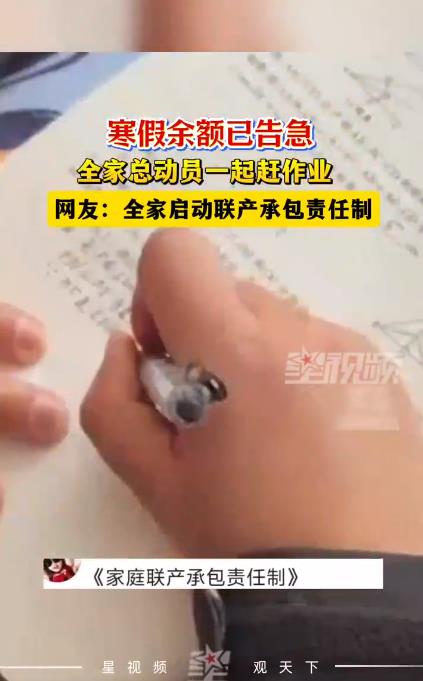 寒假作业烂尾工程开工了